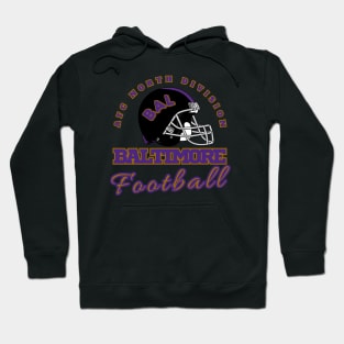 Baltimore Football Vintage Style Hoodie